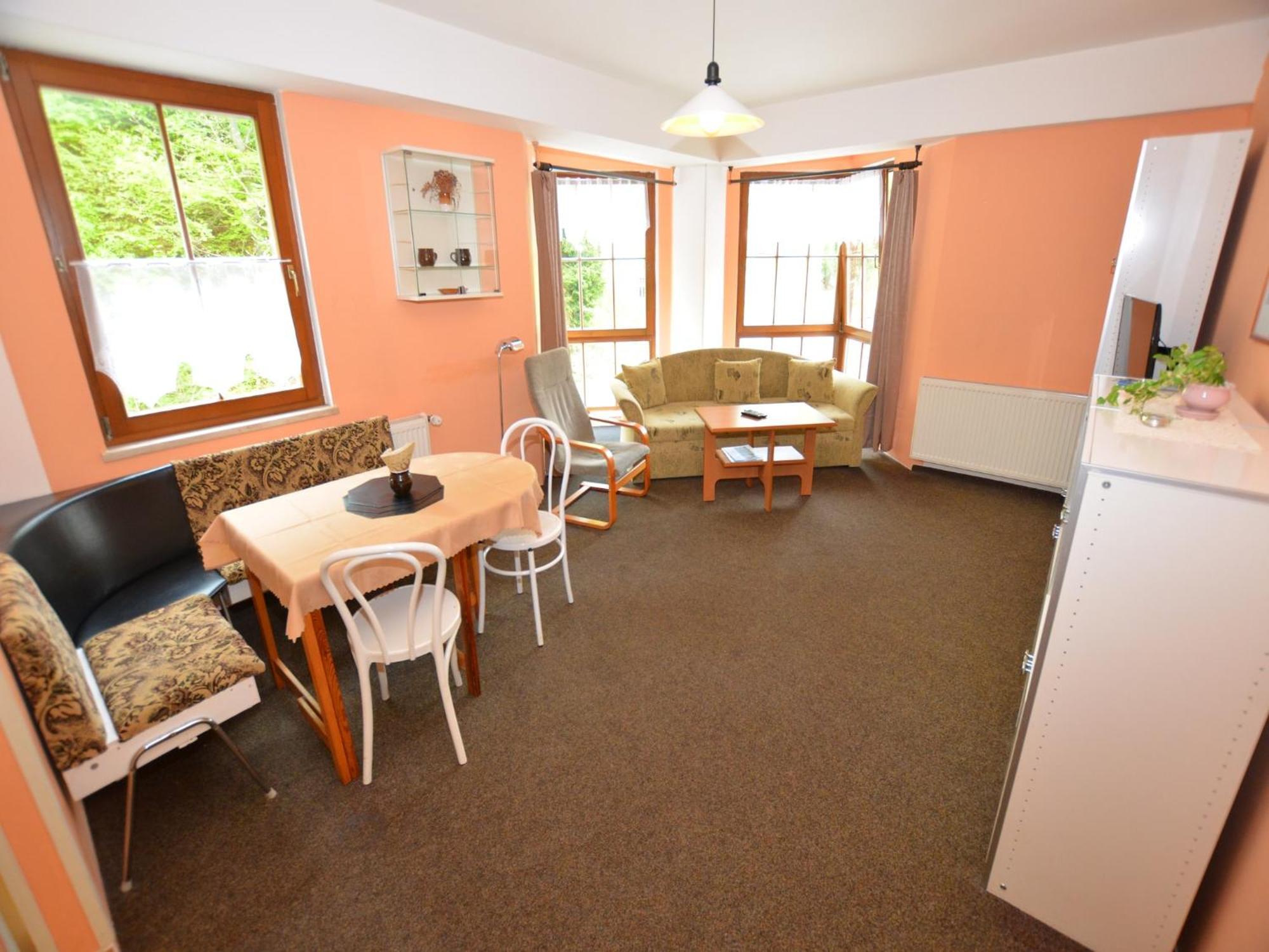 Snug Apartment In Jachymov Near Ski Area ภายนอก รูปภาพ